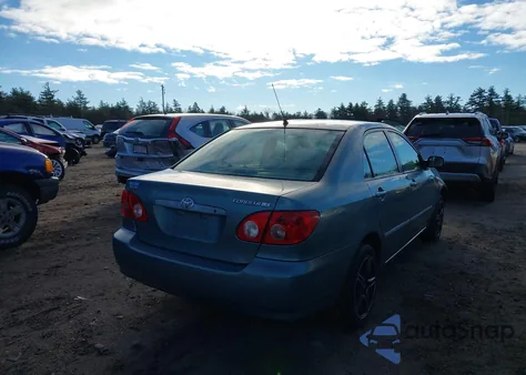 2006 Toyota Corolla Le из США, поврежденный, VIN 2T1BR30E96C586238